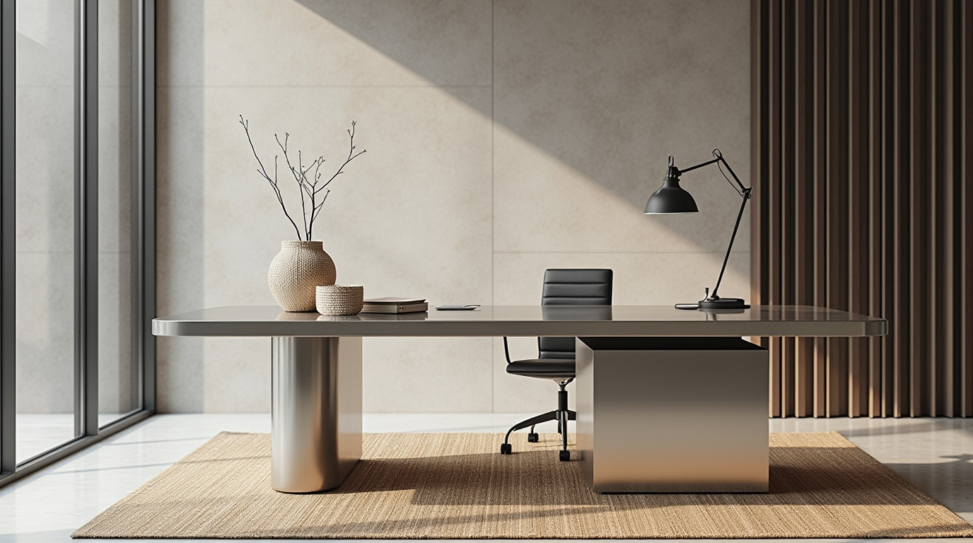 centered_view_of_a_sleek_office_setup_with_polished_metallic_columns_and_a_floating_reflective_desk_jqalaxvdhqkyd8pp0f2p_0